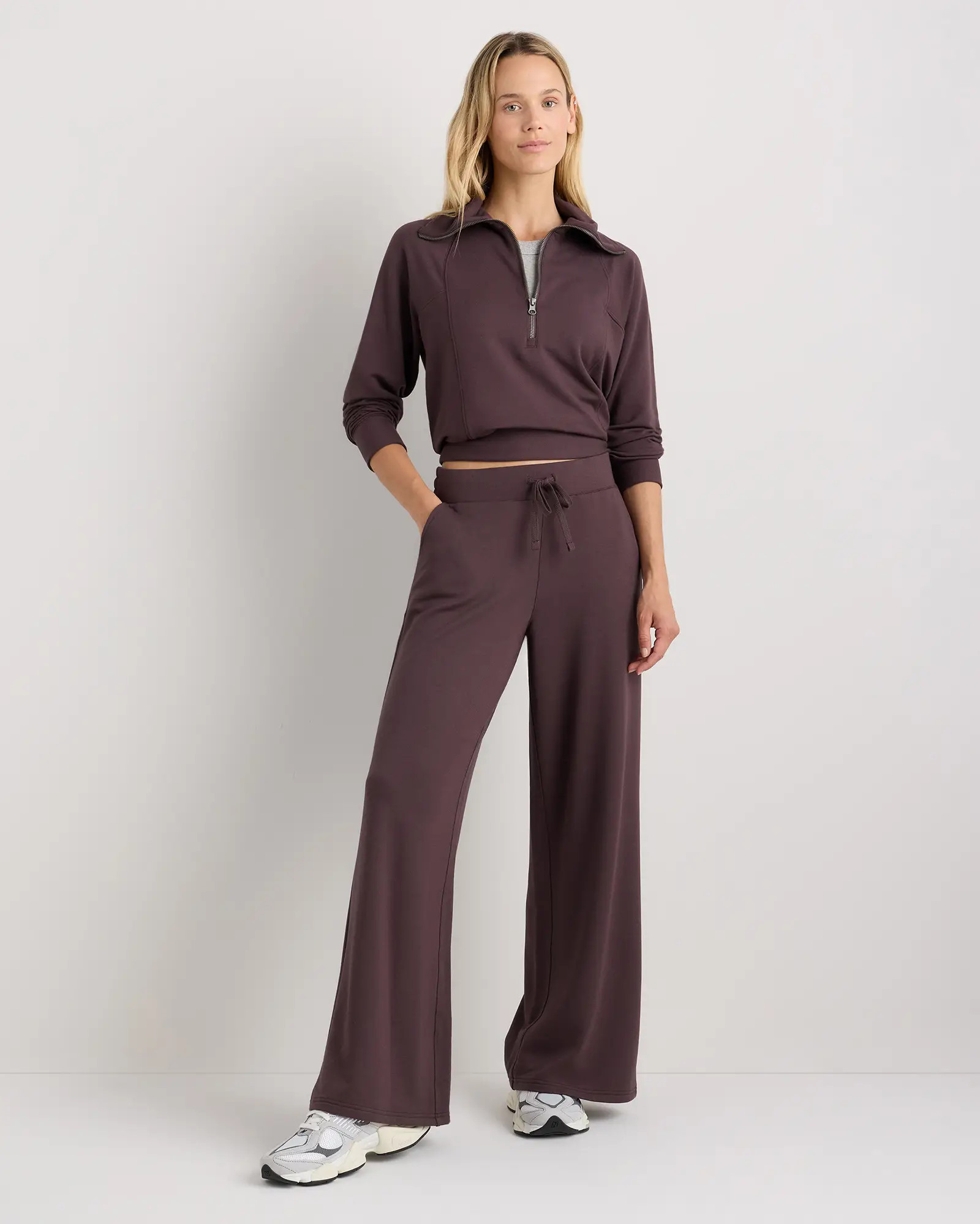 SuperSoft Fleece Wide Leg Pants | Quince