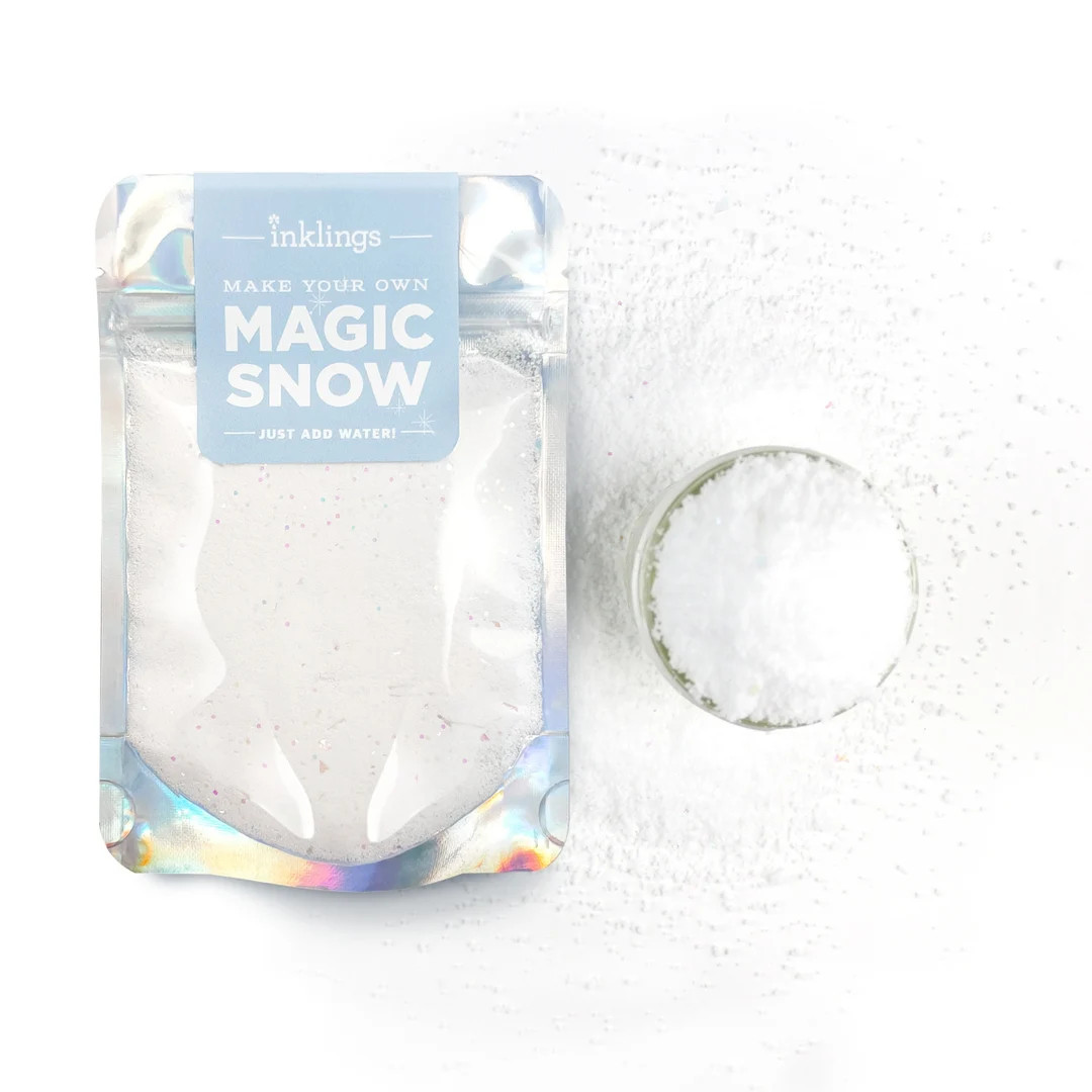 Magic Snow // Instant Snow, Growing Snow, Snowflakes, Christmas Gift, Stocking Stuffer, Sensory K... | Etsy (US)