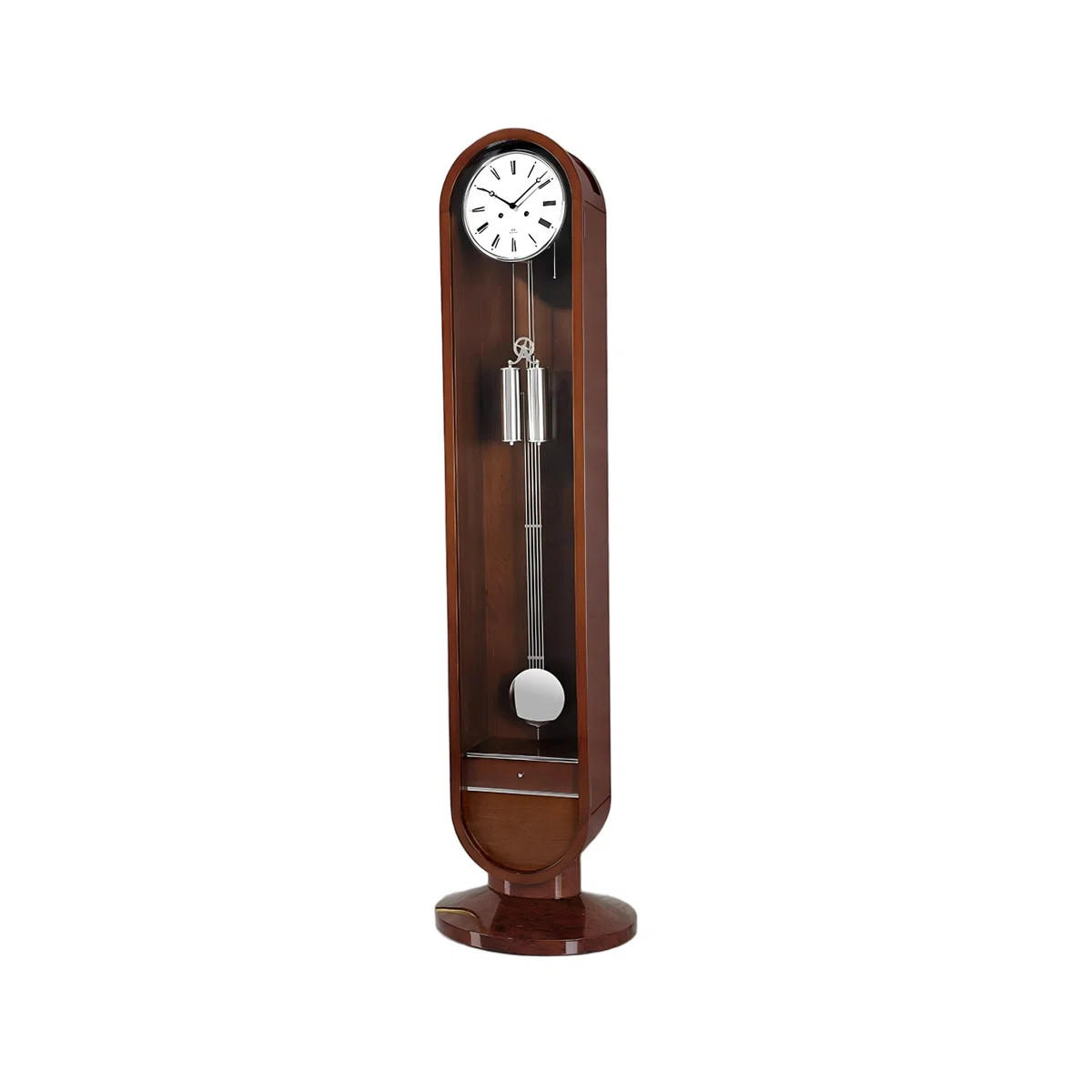 68.58"European-style vintage brown floor clock wooden clock | Wayfair North America