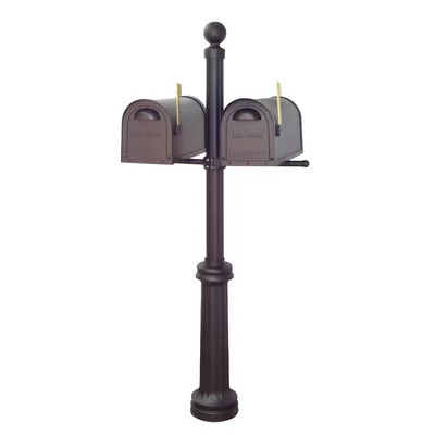 Classic Mailbox with Post Included | Wayfair North America