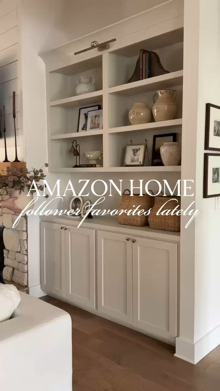 Amazon home favorites 🤍 I’m loving these recent follower favorites that you all love. Especially these pretty faux mums as we enter the autumn season. Perfect finds for a cozy, curated, and affordable home! 🤩

#LTKHome