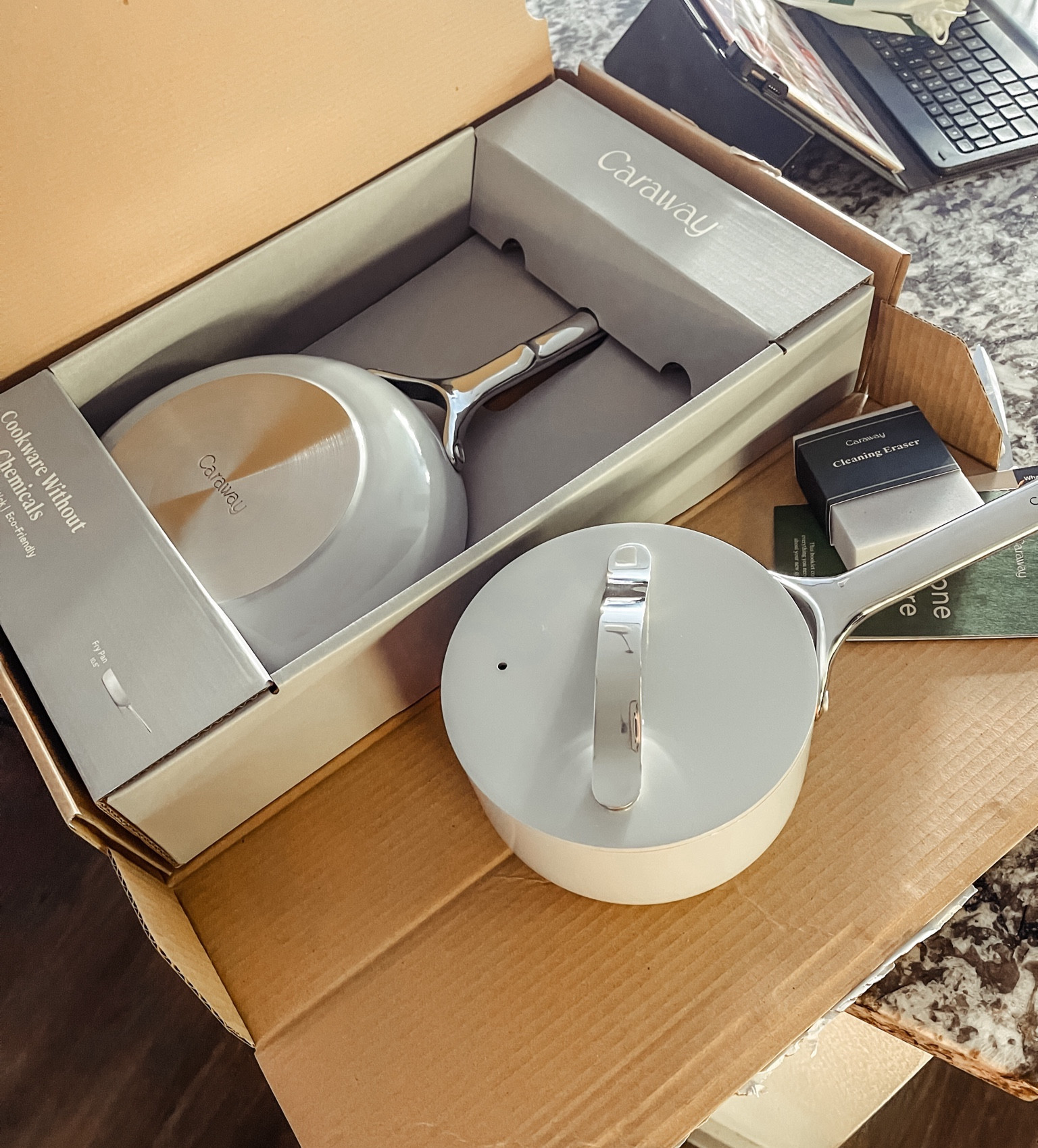 These ceramic non toxic pans are IT! We ingest so many toxins from cookware it is so worth the money to invest in cookware that isn’t going to keep putting chemicals into your body. Probably the healthiest non stick cook-wear you  can find out there! Did you know your cookware can be filled with toxic chemicals that can alter your hormones and cause even more serious side effects?! 

 I got mine a couple weeks ago and have to say I’m obsessed! 🤩 

A great gift for others or yourself! 

#LTKGiftGuide #LTKHoliday #LTKhome