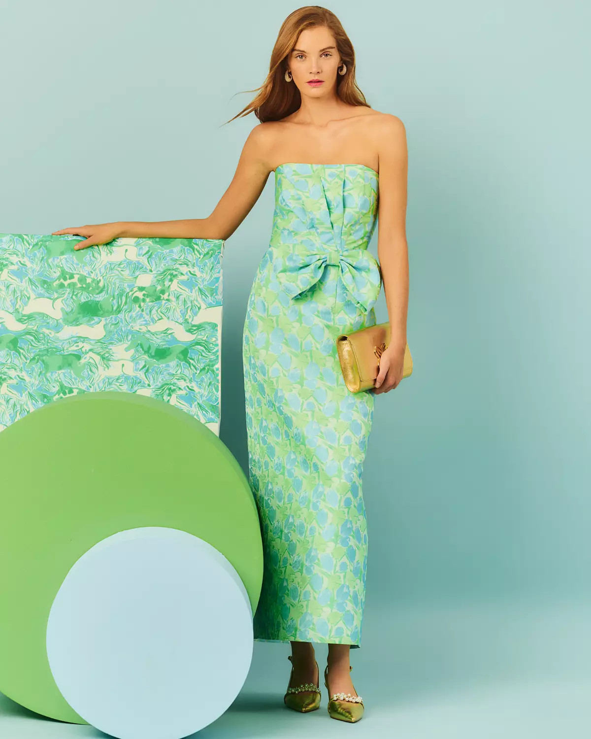 Tiernan Strapless Maxi Dress | Lilly Pulitzer
