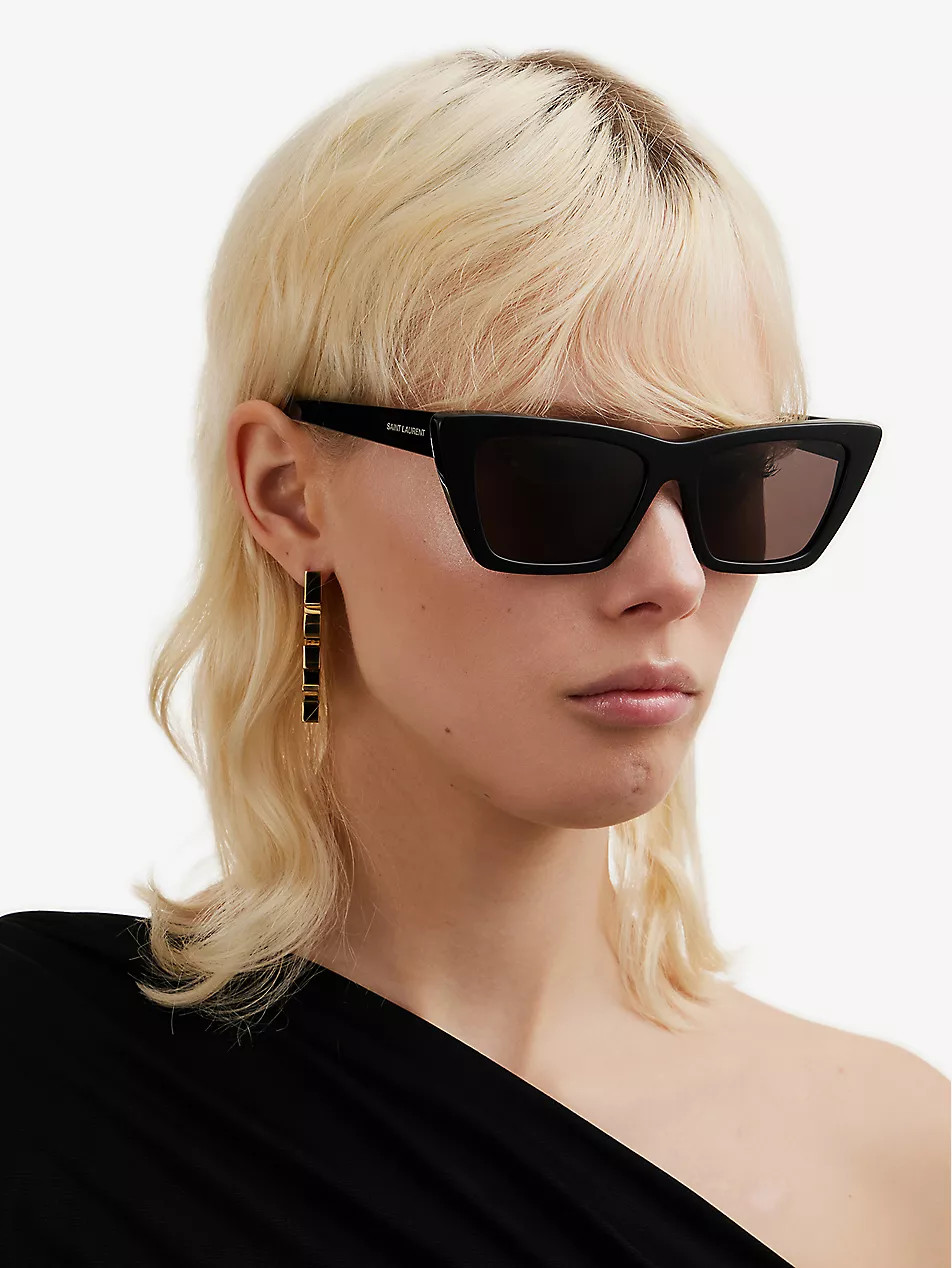 Mica cat-eye frame acetate sunglasses | Selfridges