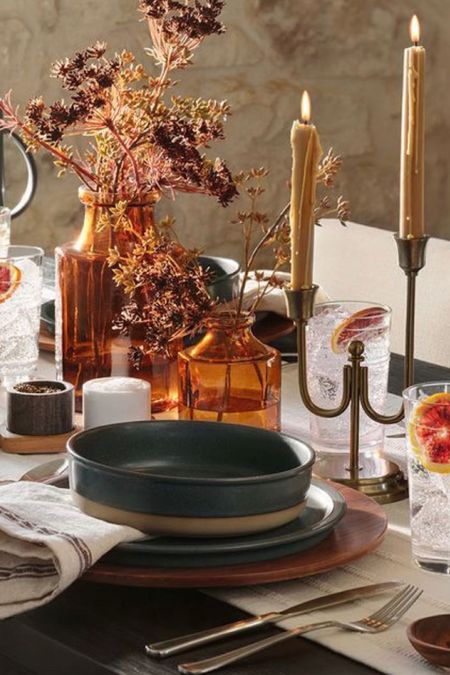 Fall Dining Table. 🍁🍂 Get gorgeous pieces perfect for entertaining.

#heartandhand #hearth&hand #hearthandhandwithmagnolia #falldecor #flatware #diningtable #dinnerware #homedecor #home #fall #target #dinnerware 

#LTKhome #LTKSeasonal #LTKwedding