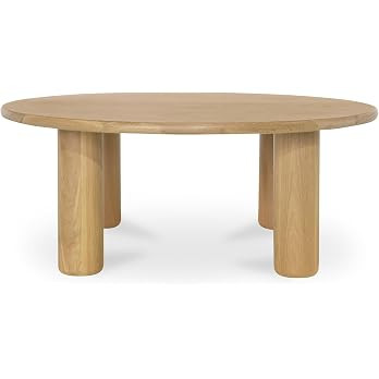Fable, Coffee Table FSC Certified Solid Oak and Veneer, Natural | Amazon (US)