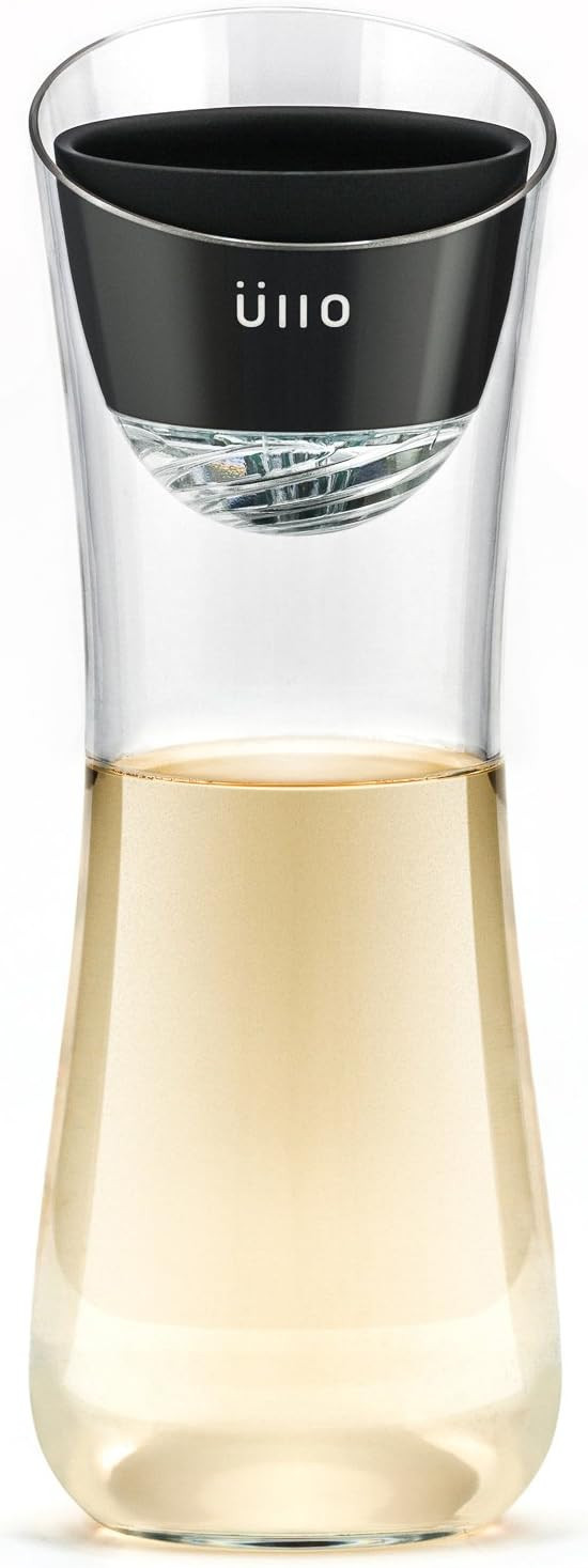 Ullo Wine Purifier with Hand-Blown Carafe and 6 Sulfite Filters – Removes Sulfites and Histamin... | Amazon (US)