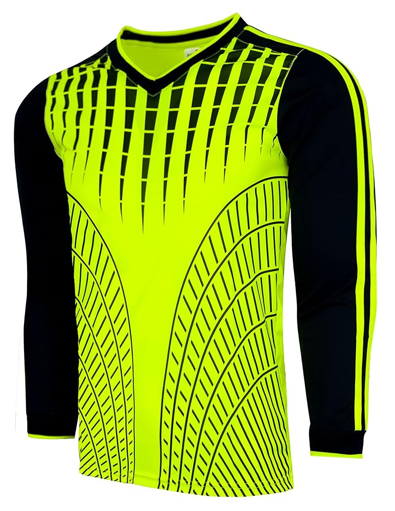Boy's Goalkeeper Soccer Jersey, Padded Goalie Shirt with Sponge Protector Youth Sizes | Amazon (US)