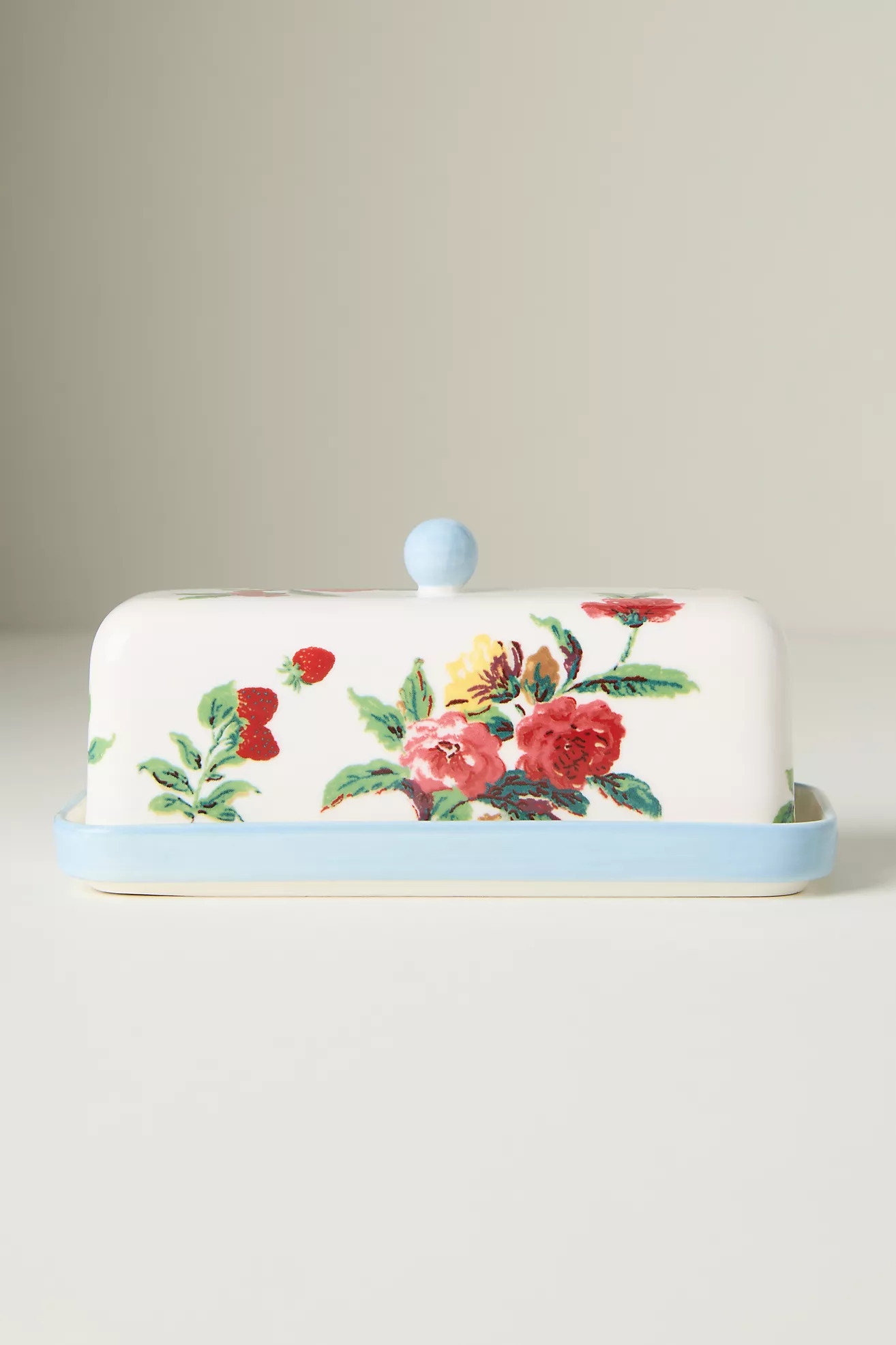 Camille Stoneware Butter Dish | Anthropologie (US)