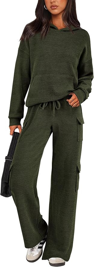 PRETTYGARDEN 2 Piece Sets For Women Fall 2025 Sweatsuits Outfits Lounge Matching Hoodie Set Trave... | Amazon (US)