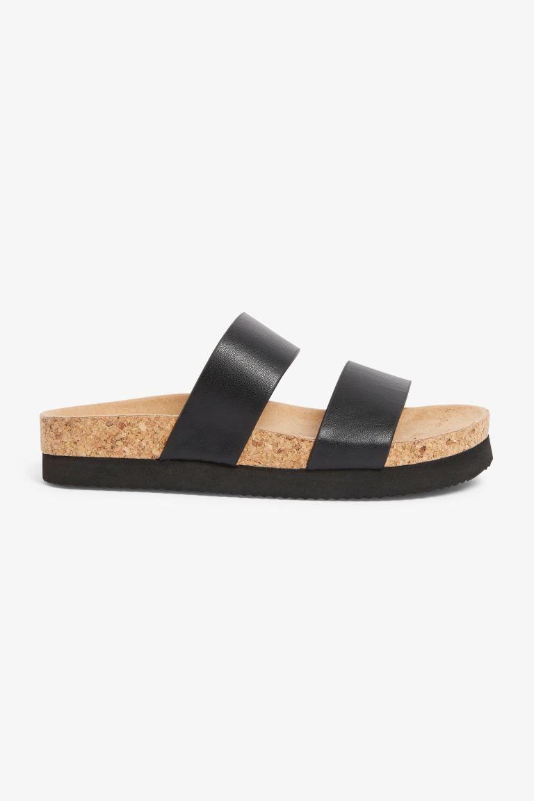 Flat cork sandals | H&M (UK, MY, IN, SG, PH, TW, HK)