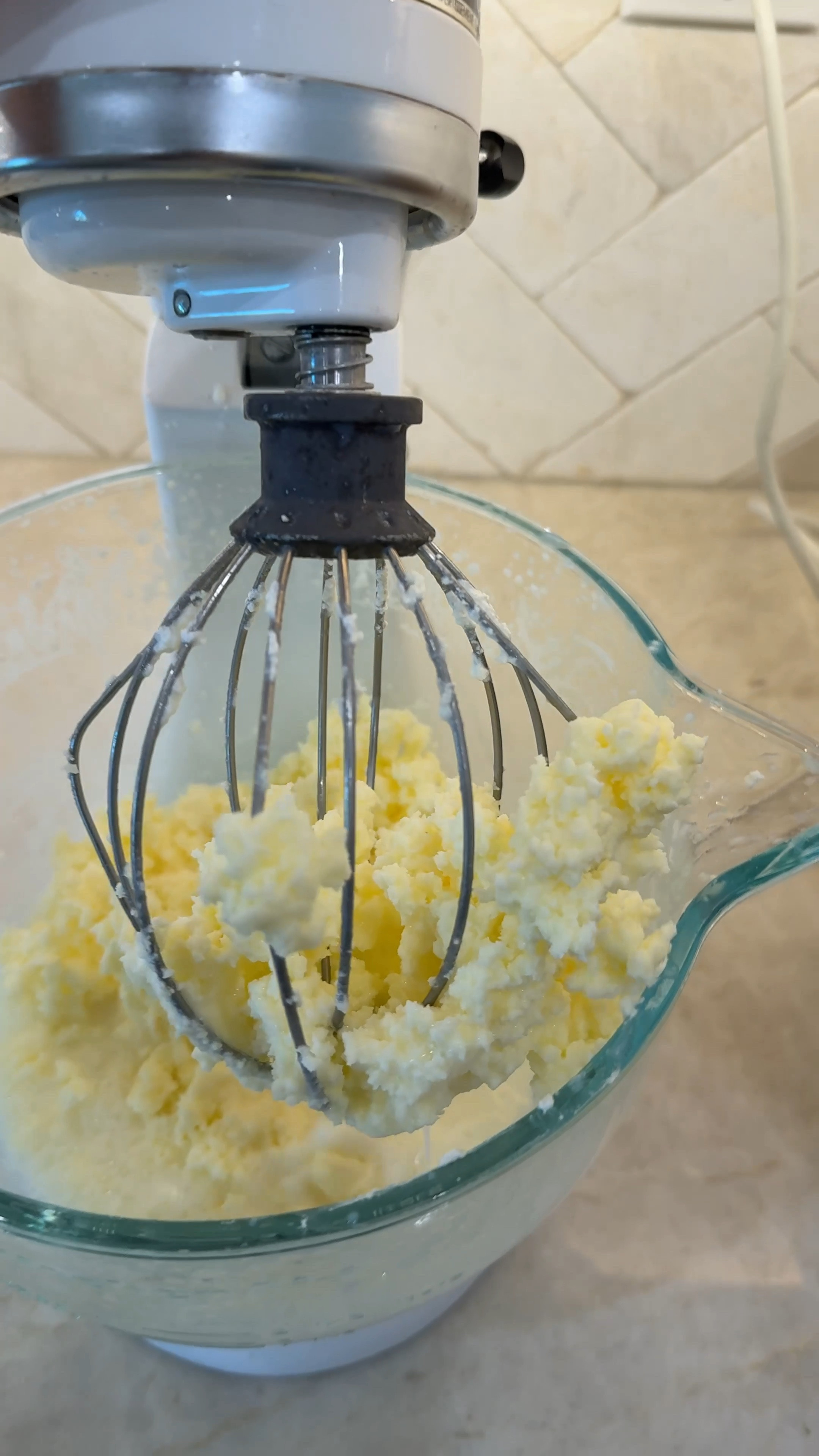  How to make butter from home with only ONE ingredient!! Grab a carton of heavy whipping cream, pour it into your stand mixer or use a hand mixer! And whip it for roughly 8-10 minutes… if you stop partway through you’ll get whipped cream, but for butter, keep mixing until the buttermilk begins to separate & the solids begin to look yellow! Next you separate the buttermilk from the butter, & in a separate bowl, begin to knead the butter, rinsing with water. Ones it’s 
completely clear of buttermilk, add some salt & spread it onto whatever you like!! (store in the fridge) 

#LTKHome #LTKWatchNow
