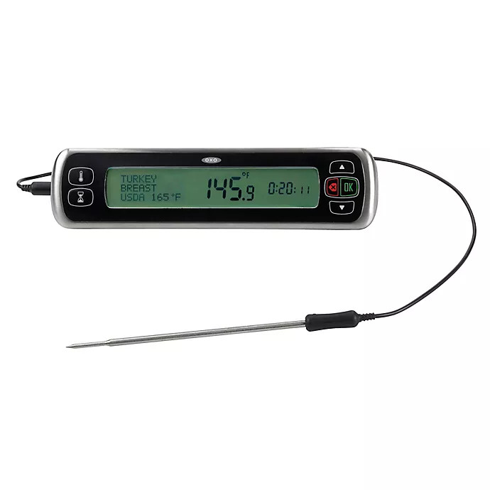 OXO Good Grips® Chef's Precision Digital Leave-In Thermometer in Black | Bed Bath & Beyond