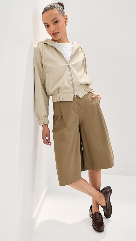 Mabel Faux Suede Hoodie | Shopbop