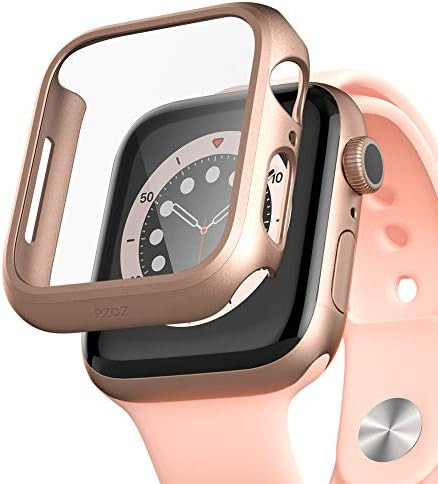 pzoz Compatible for Apple Watch Series 6/5 /4 /SE 40mm Case with Screen Protector Accessories Slim G | Amazon (US)