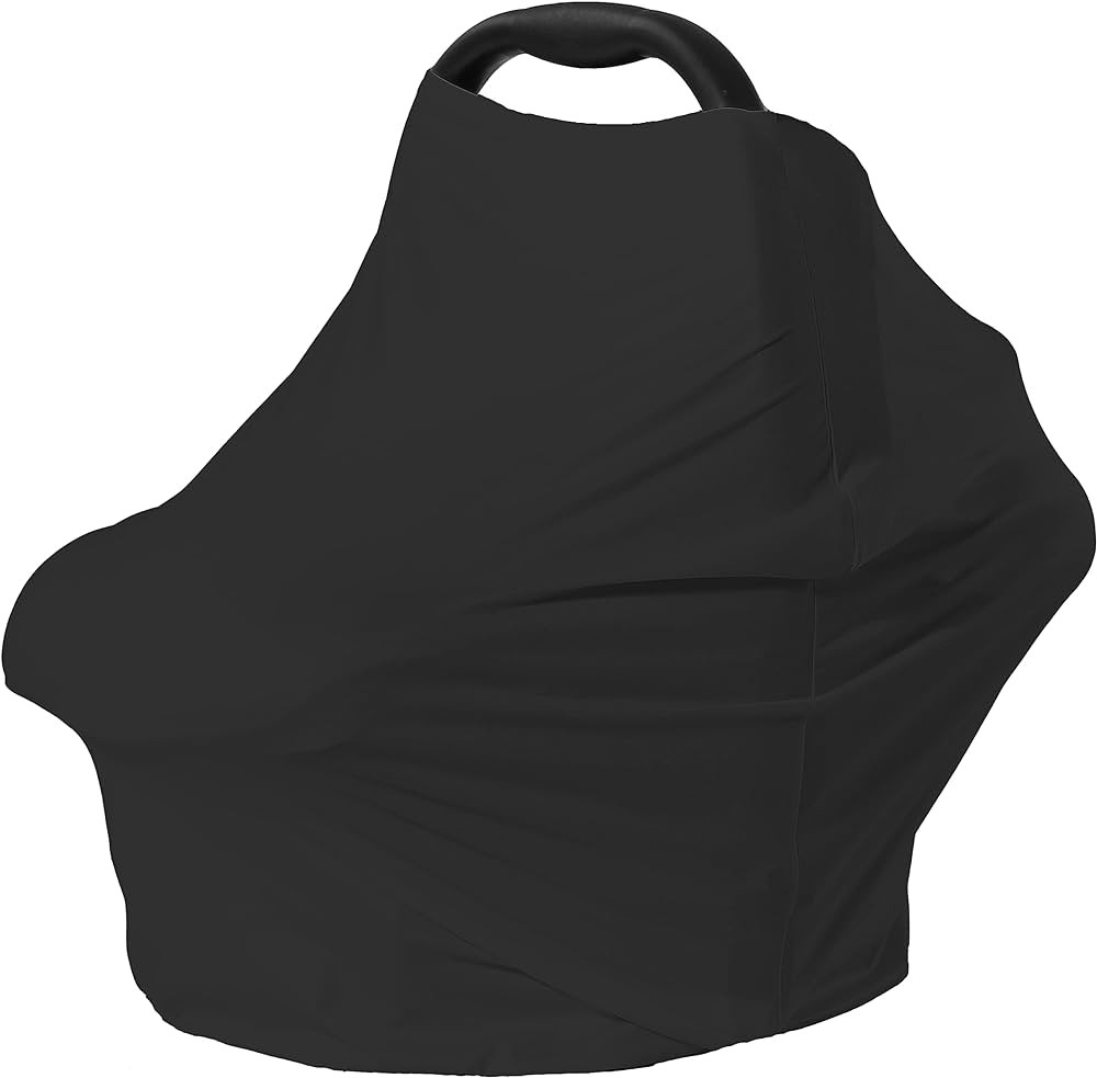 Multi-use Nursing Cover Car Seat Covers for Babies - Breastfeeding Cover Carseat Canopy Cover (Bl... | Amazon (CA)