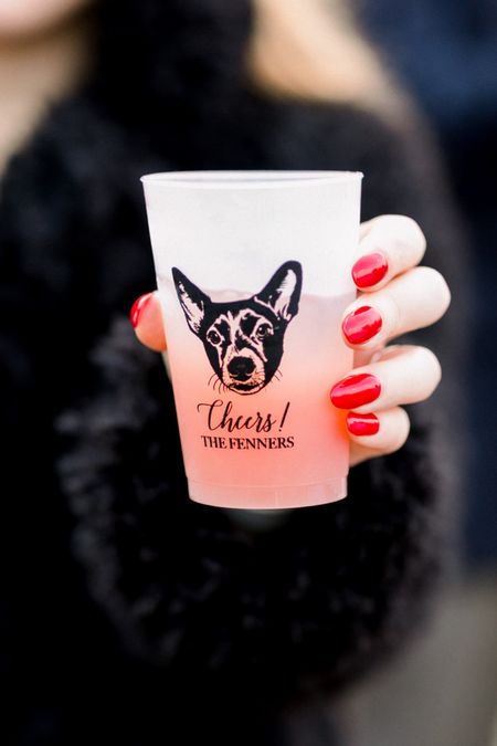 Personalized cocktail cups to have our pup a part of our special day! 

#LTKSeasonal #LTKwedding #LTKstyletip