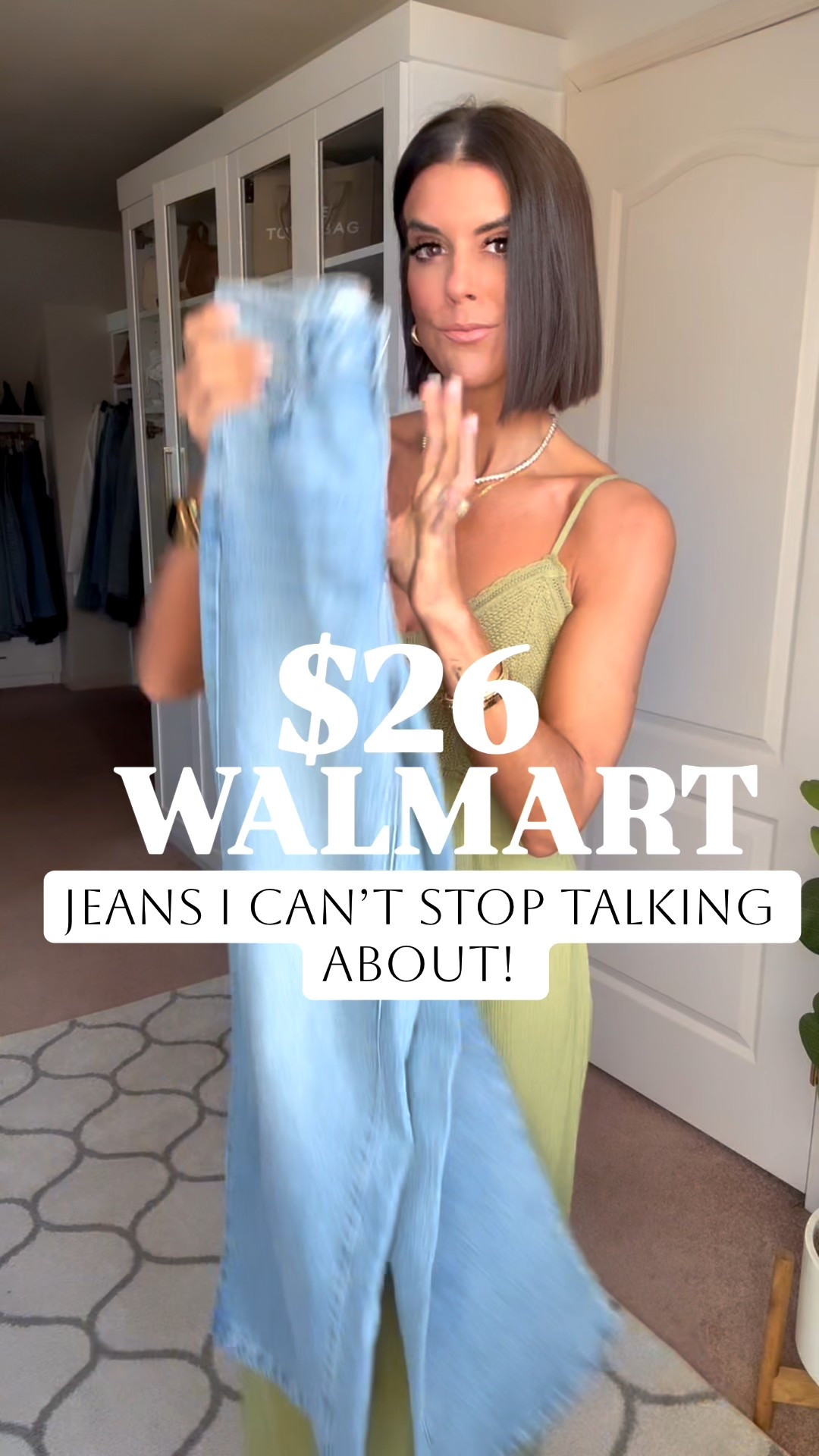The Walmart jeans I can’t stop talking about! I am 5’5 and they run true to size. Size down if in between. Size xs in tee. Size small in green dress. 

#LTKSeasonal #LTKmomlife #LTKgrwm