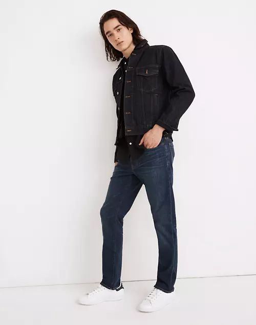 Straight Jeans in Leeward Wash: COOLMAX® Denim Edition | Madewell
