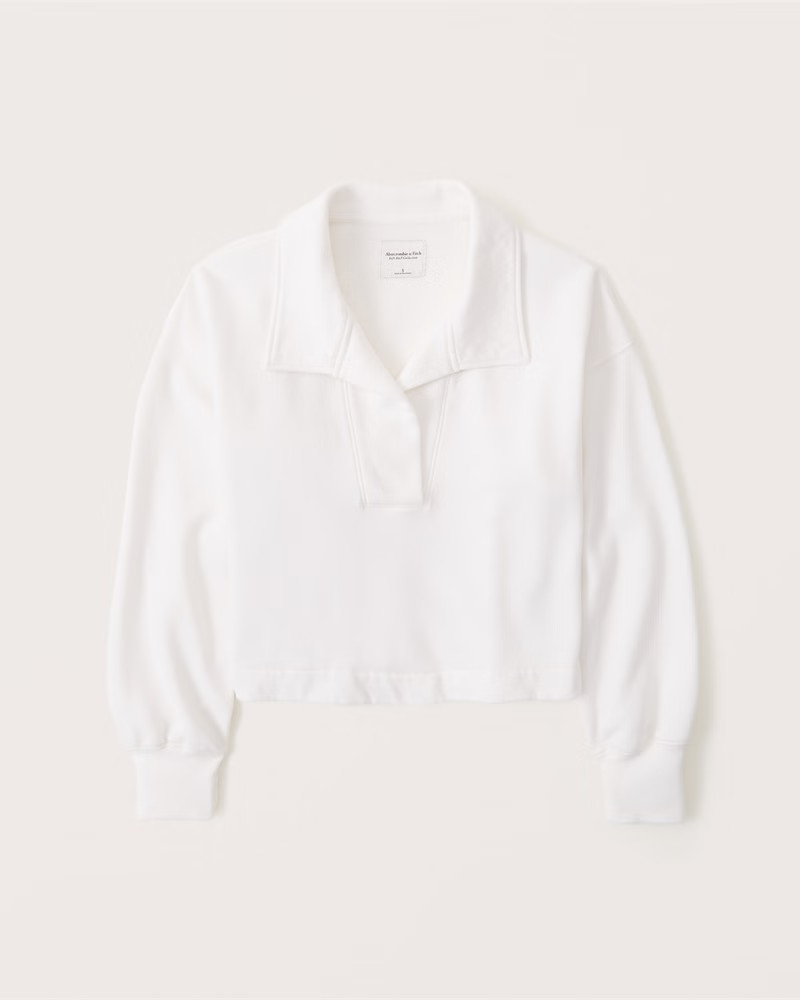 Crossover Wedge Polo | Abercrombie & Fitch (US)