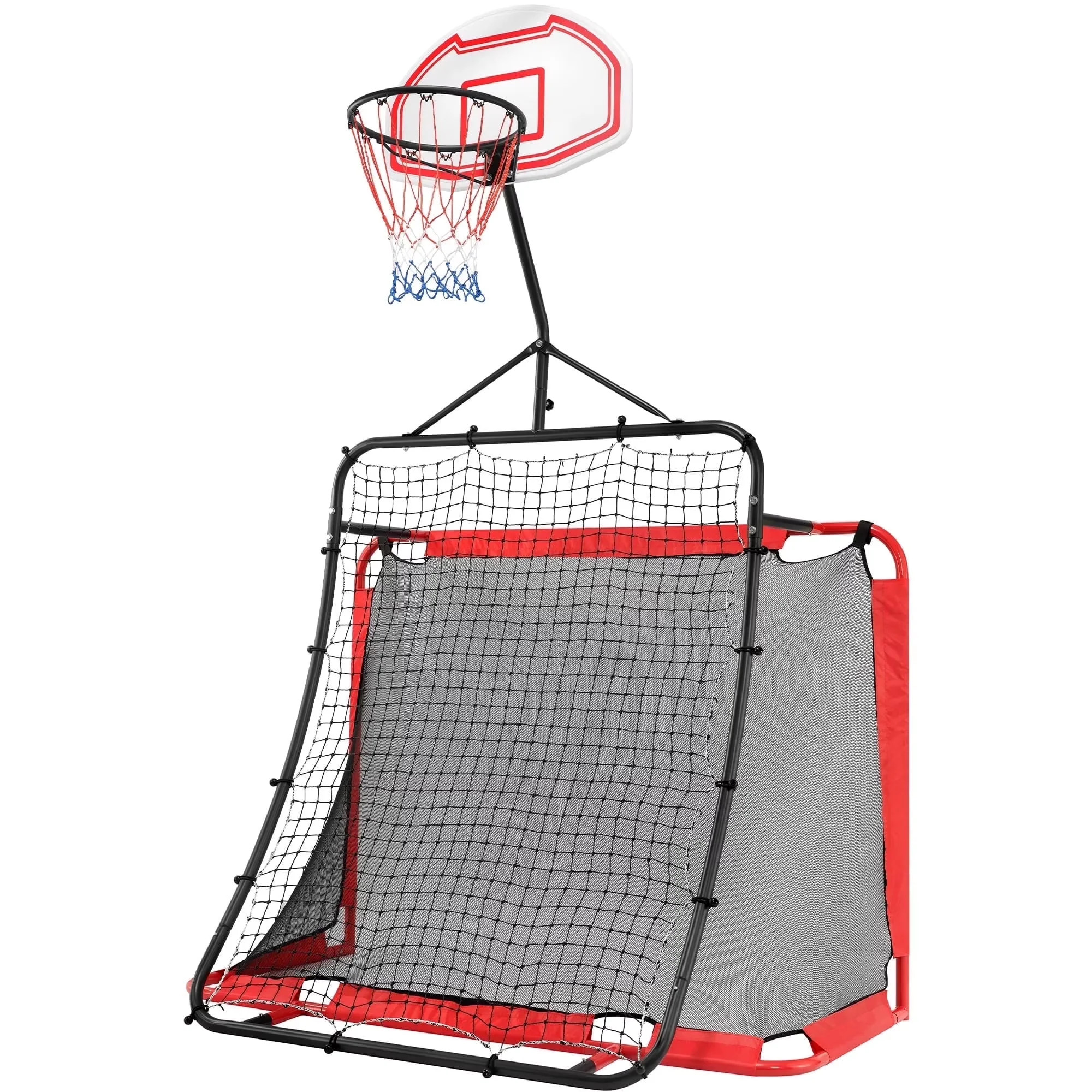 All-in-One Outdoor Sports Set with Football Net, Baseball Net, 5-in-1 Combo Outdoor Sports Center... | Walmart (US)