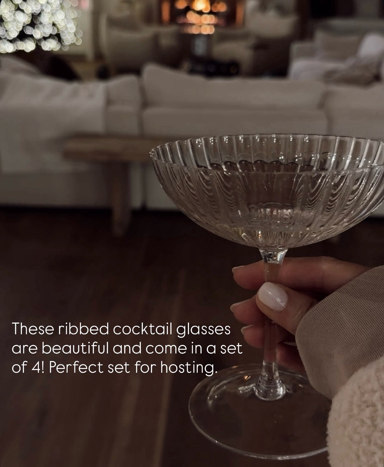 These ribbed cocktail glasses are beautiful and come in a set of 4! Perfect for hosting✨

#LTKSeasonal #LTKFindsUnder50 #LTKHome