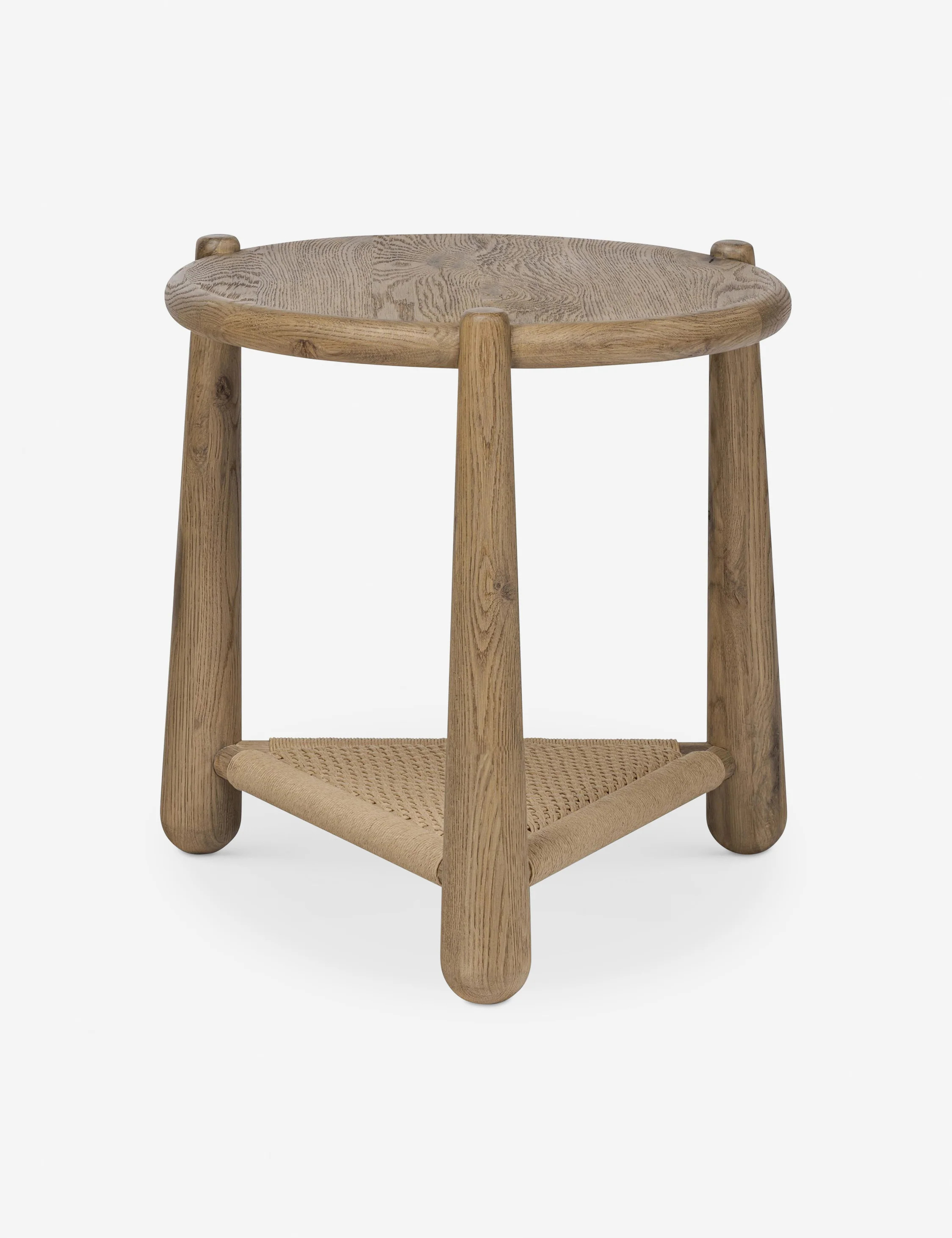Salvador Round Side Table by Amber Lewis x Four Hands | Lulu and Georgia 