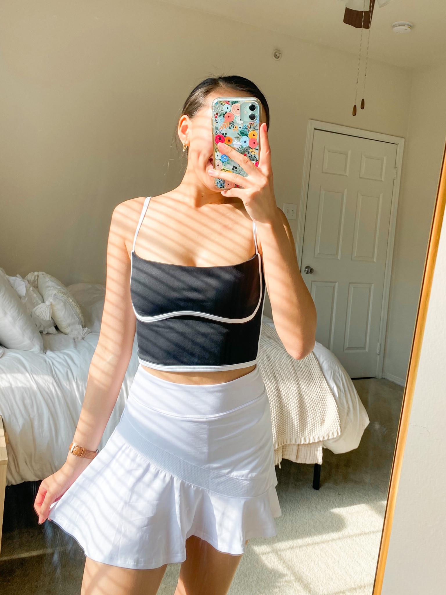 Top (XS), skirt (XS), amazon activewear, amazon athleisure, loungewear, exercise outfit, exercise look, workout outfit 

#LTKunder50 #LTKFitness #LTKstyletip