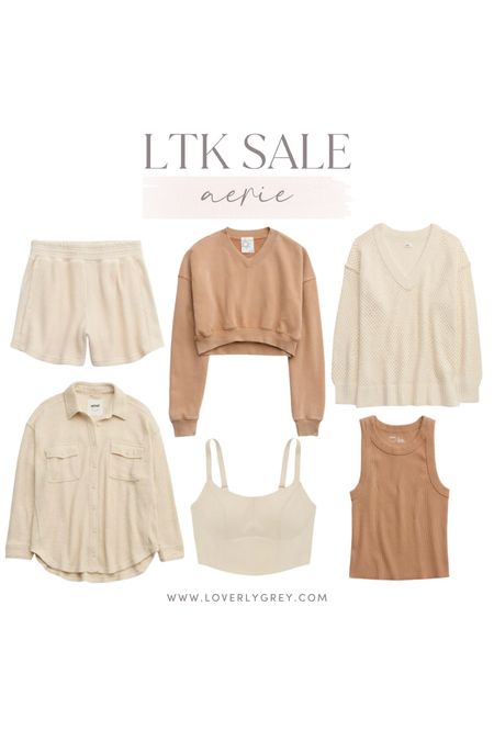 Aerie sale alert! Everything is 25% off site wide! I wear an XS in most of their pieces! 

Loverly Grey, lounge wear, travel outfits 

#LTKSale #LTKSeasonal #LTKstyletip