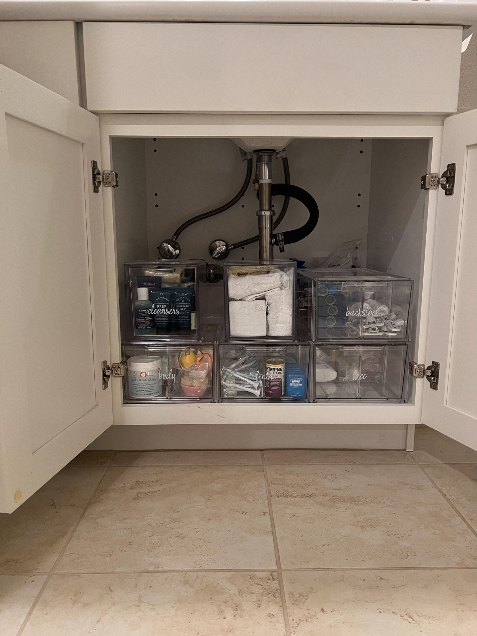 My guest bathroom is finally a little more organized! For reference, the smaller two drawers are 6.75” tall

#LTKhome