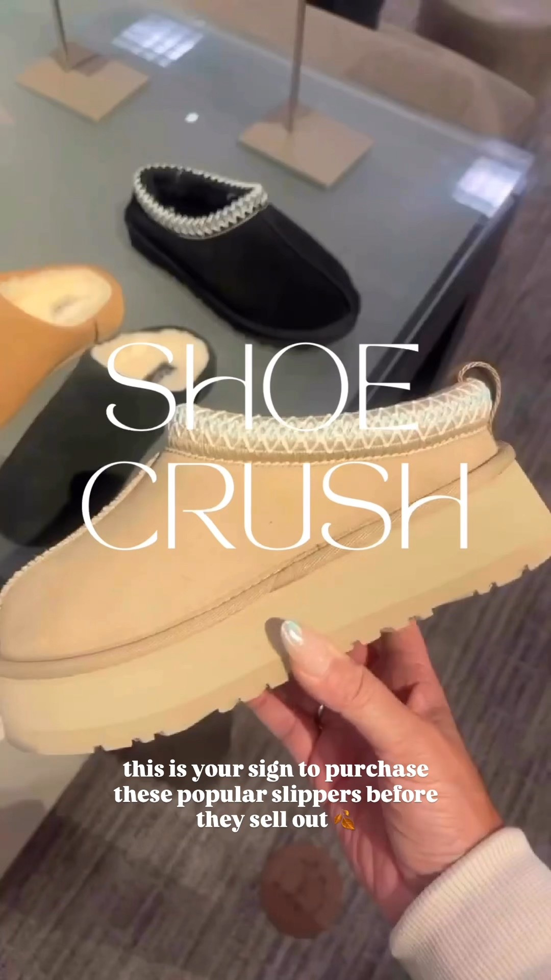 Shoe crush alert! High sellout risk! 🚨 UGG Tazz II slippers in a beautiful colorway ‘Sand’ and a pretty new braid teal color. There is also another pretty new color way ‘Rocky Oak’ UGG platform slippers, UGG bestseller, Makes a great gift. 🎁 @uggaustralia @nordstrom #LaidbackLuxeLife

Slippers: Run TTS

Hey Beautiful! Feel free to comment on this post if you have any questions! 🫶🏽

Follow me for more fashion finds, beauty faves, lifestyle, home decor, sales and more! So glad you’re here!! XO, Karma

#LTKShoeCrush #LTKSeasonal #LTKStyleTip