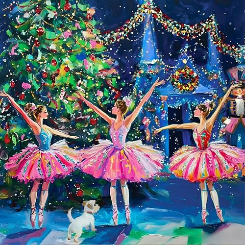Springbok Sugar Plum Fairies Premium 500 Piece Holiday Jigsaw Puzzle for Adults and Families - Limited Edition Christmas Collectible Puzzle - Poster Included! | Amazon (US)