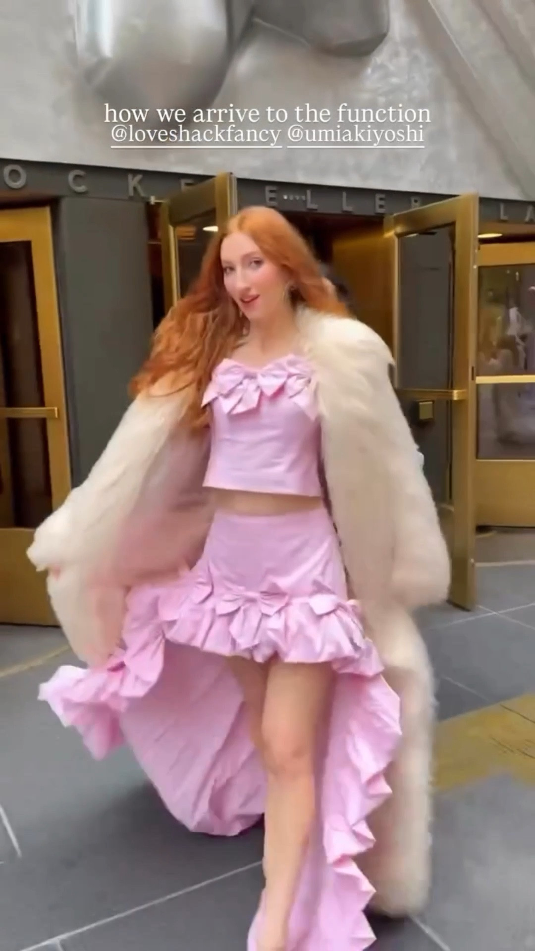 how we arrive to the function  @loveshackfancy 

#LTKGiftGuide #LTKSeasonal #LTKHoliday