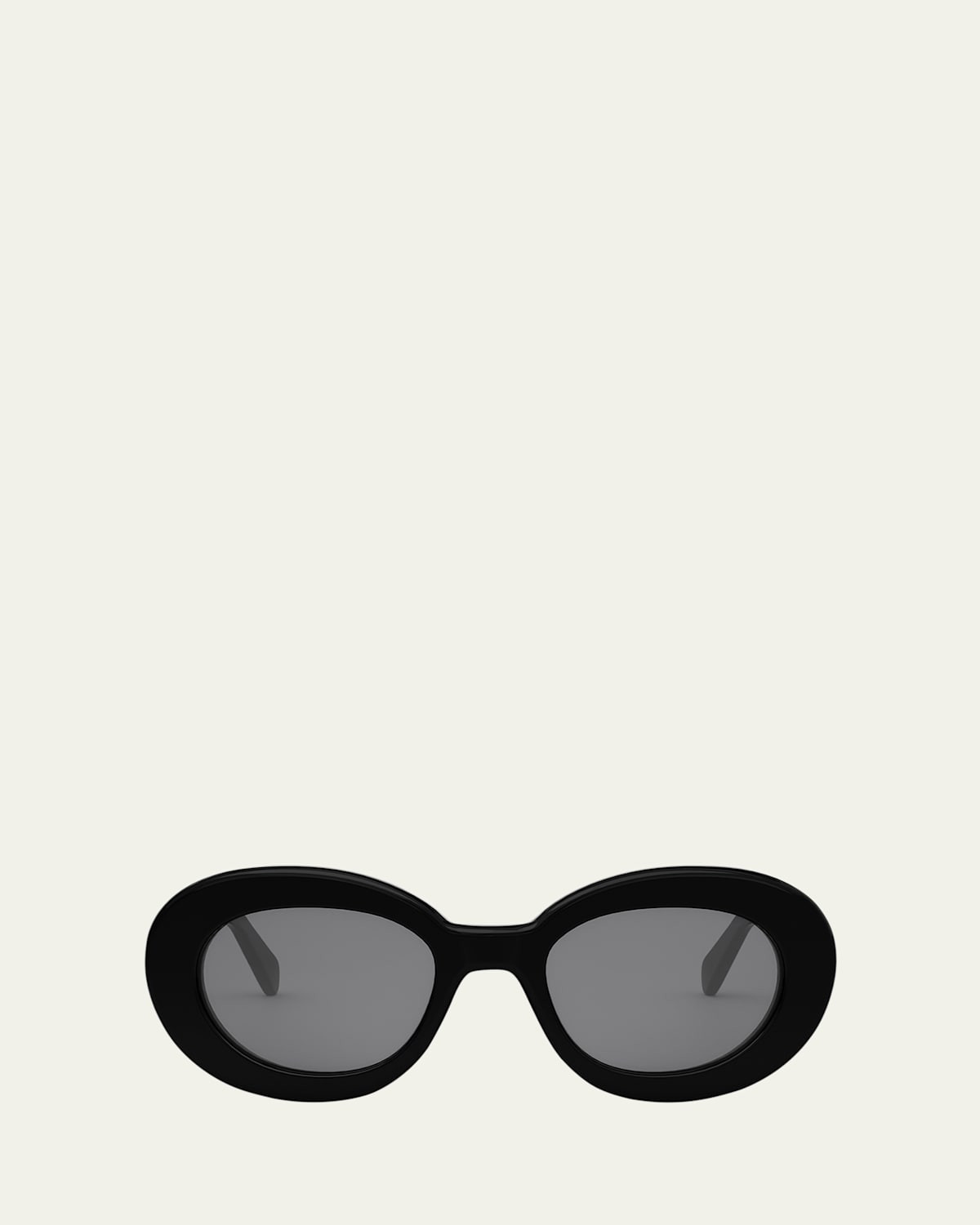 Triomphe Acetate Round Sunglasses | Bergdorf Goodman