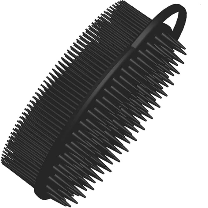 Avilana Exfoliating Silicone Body Scrubber Easy to Clean, 2 in 1 Bath and Shampoo Brush, Scalp Ma... | Amazon (US)
