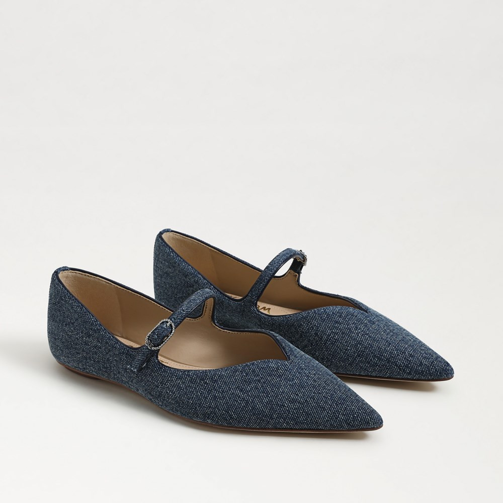 Noa Pointed Toe Mary Jane Flat | Sam Edelman