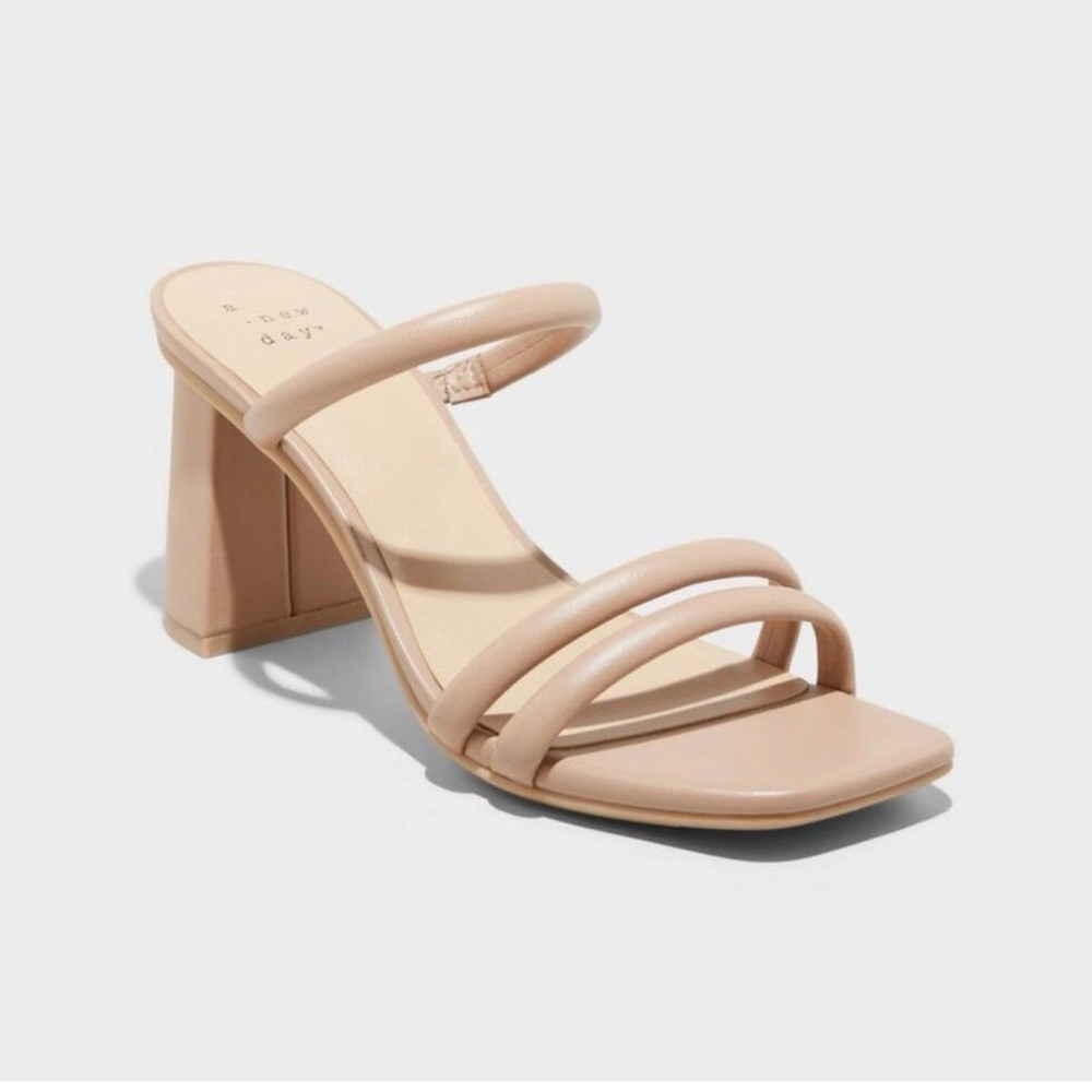 A New Day - Women's Stacy Mule Heels - A New Day Brown | Poshmark