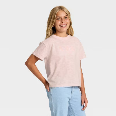 Girls' Short Sleeve Graphic T-Shirt - Cat & Jack™ | Target