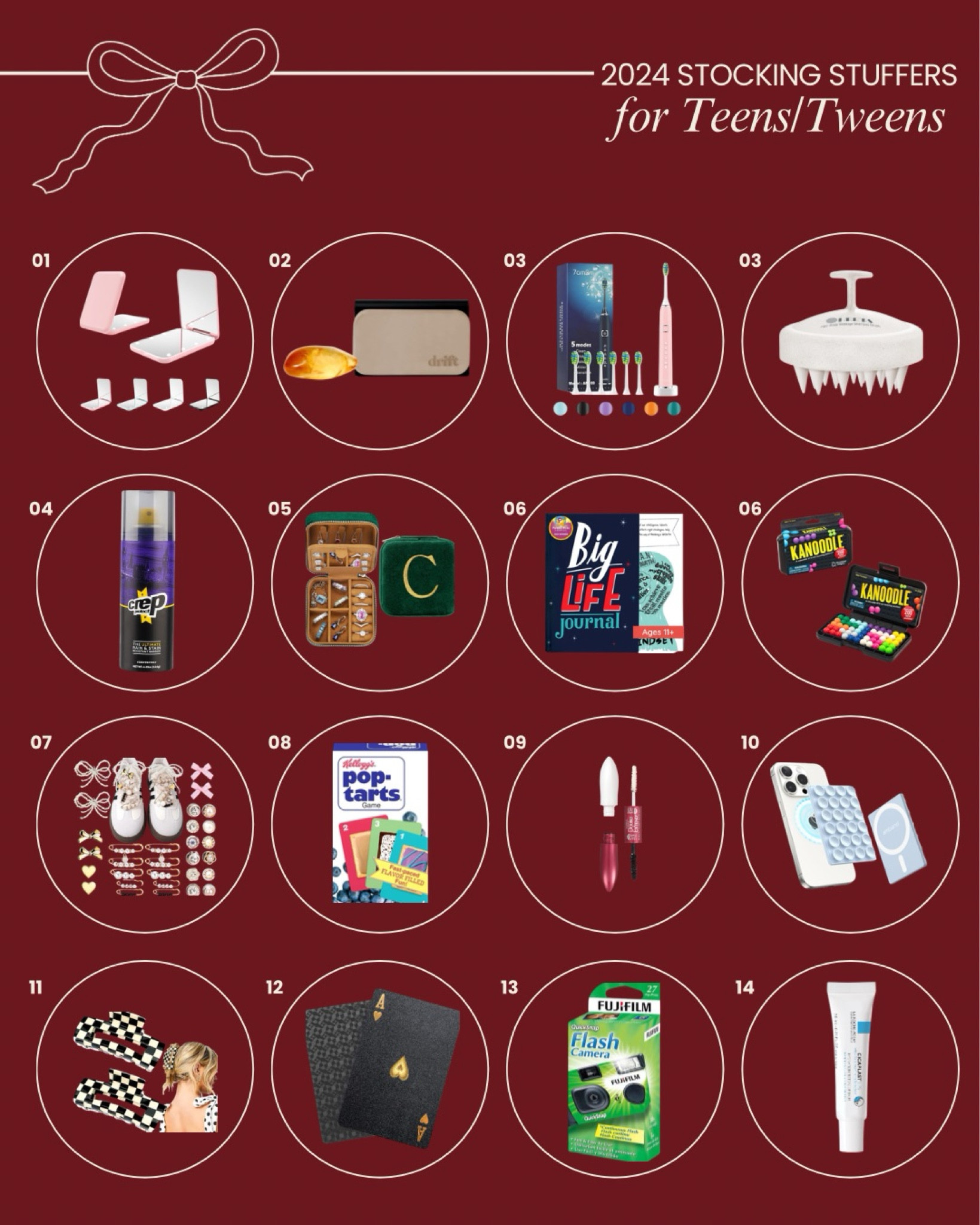 Teen/tween stocking stuffer ideas! 

#LTKSeasonal #LTKHoliday #LTKGiftGuide