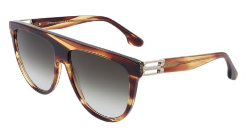Victoria Beckham Brown Gradient Browline Ladies Sunglasses VB680S 230 58 | Amazon (US)