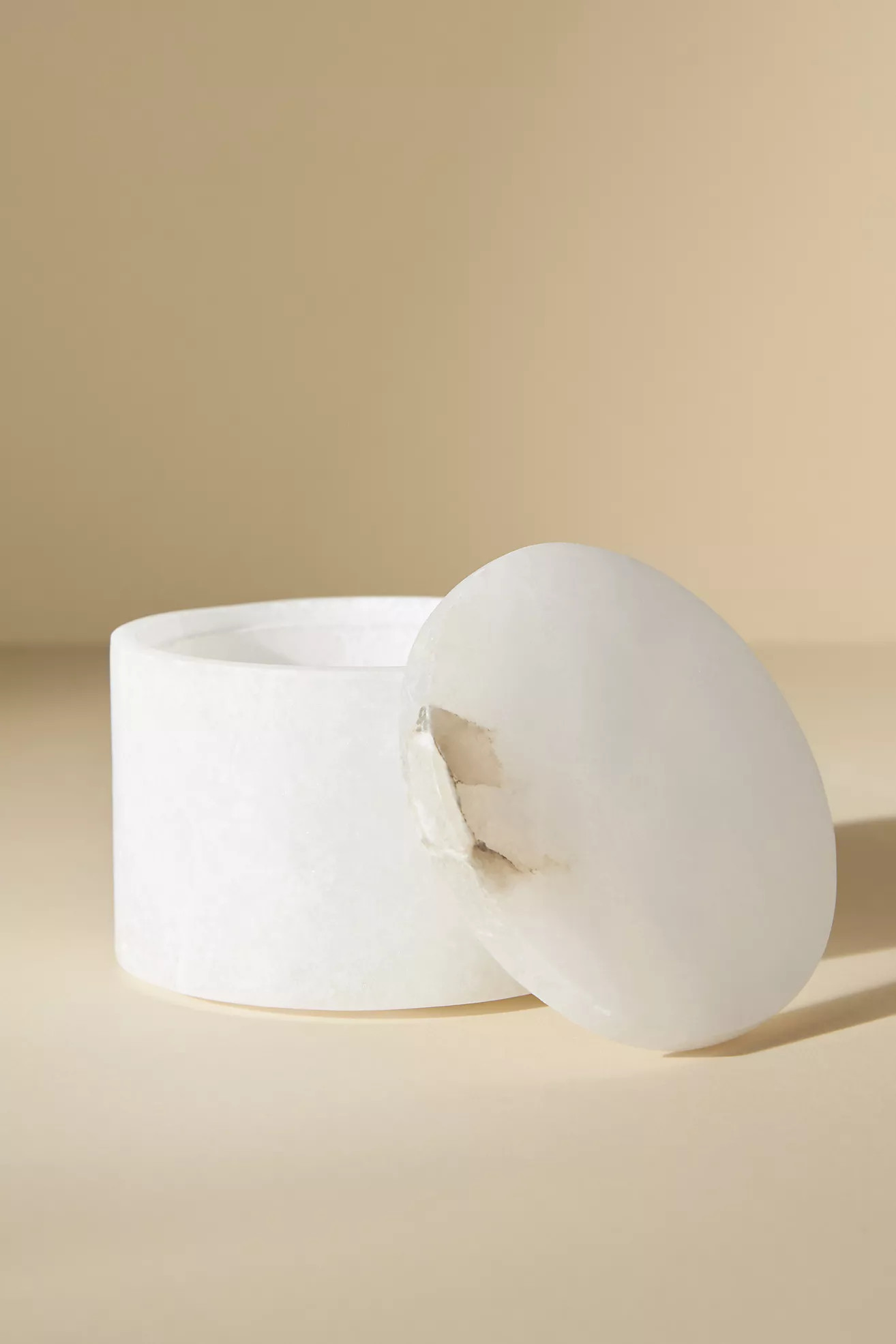 Alabaster Bath Jar | Anthropologie (US)