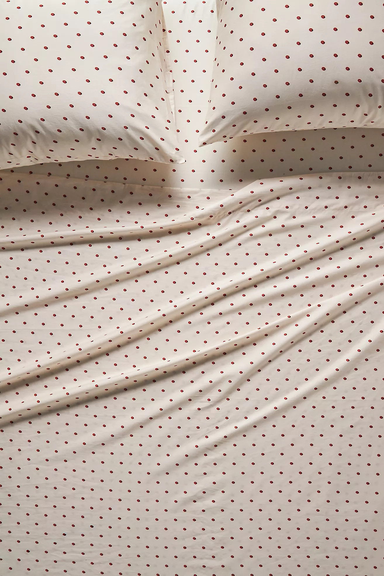 Organic Cotton Sateen Printed Sheet Set | Anthropologie (US)