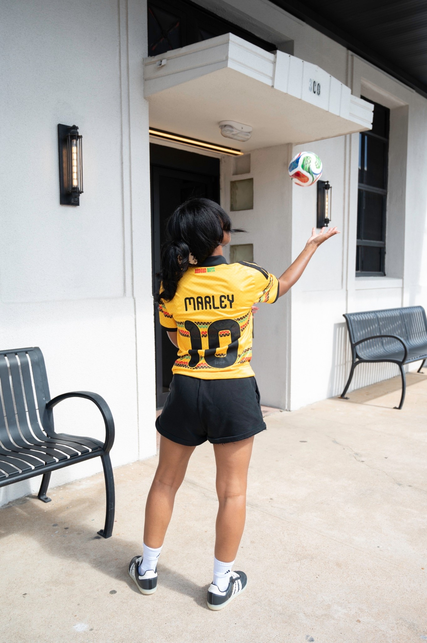 FIFA World Cup im rocking the Marley jersey 

#LTKootd