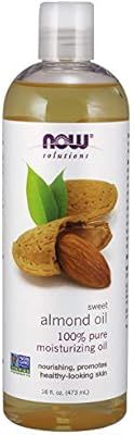 NOW Solutions, Sweet Almond Oil, 100% Pure Moisturizing Oil, Promotes Healthy-Looking Skin, Unsce... | Amazon (US)