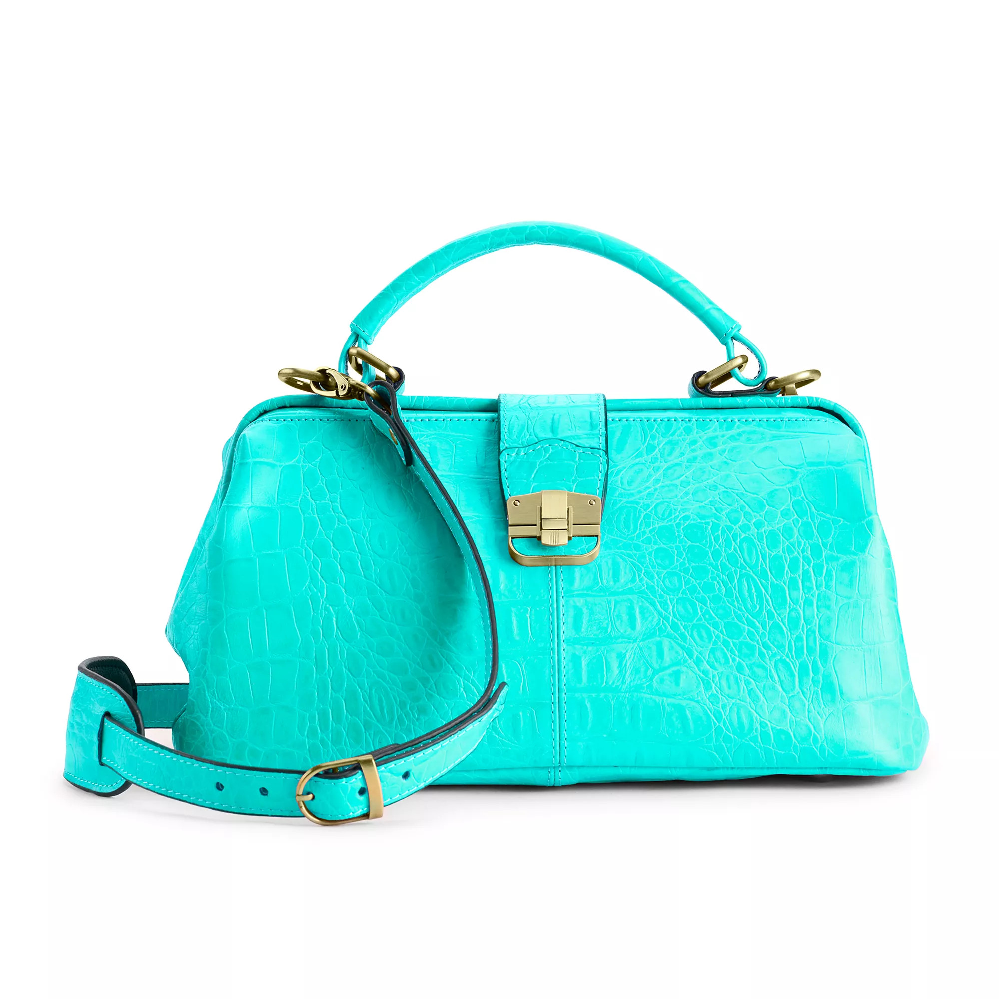 AmeriLeather Hillary Classic Leather Crossbody Bag | Kohl's