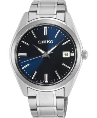 Seiko Men's Essentials Stainless Steel Bracelet Watch 40.2mm - Macy's | Macy's
