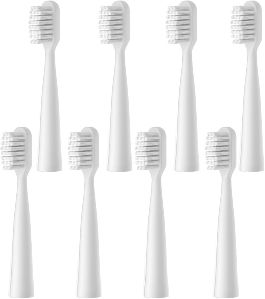 AJELU Replacement Toothbrush Heads for Sonic Electric Toothbrush Model 806, White Brush Heads Com... | Amazon (US)
