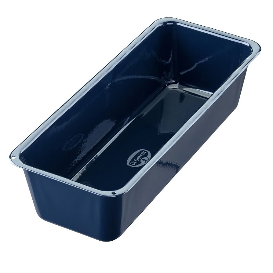 Dr. Oetker Kasten-/Brotback-/Kuchenform, 30 cm Back- Liebe Emaille, robuste, mit schnitt- und kra... | Amazon (DE)