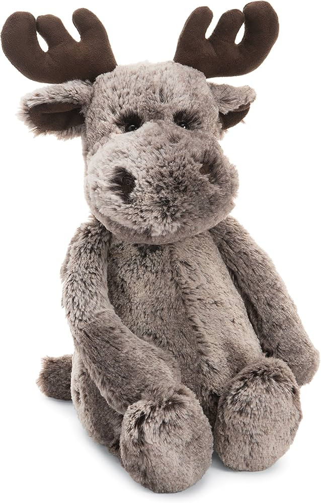 Jellycat Bashful Marty Moose Stuffed Animal, Medium, 12 inches | Amazon (US)
