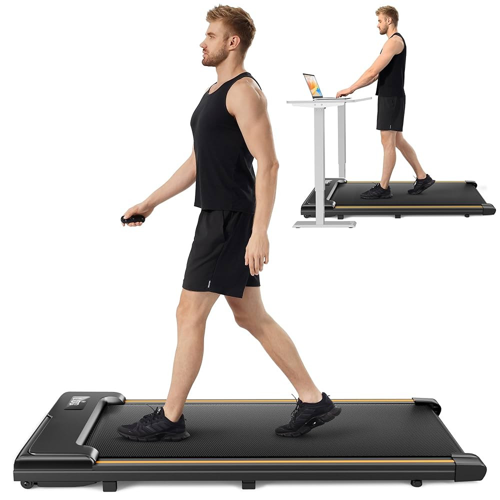 Under Desk Treadmill with Incline, Mini Walking Pad, Treadmills for Home Office, Portable Lightwe... | Amazon (US)